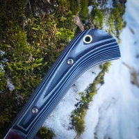 Складной Пчак из дамасской стали